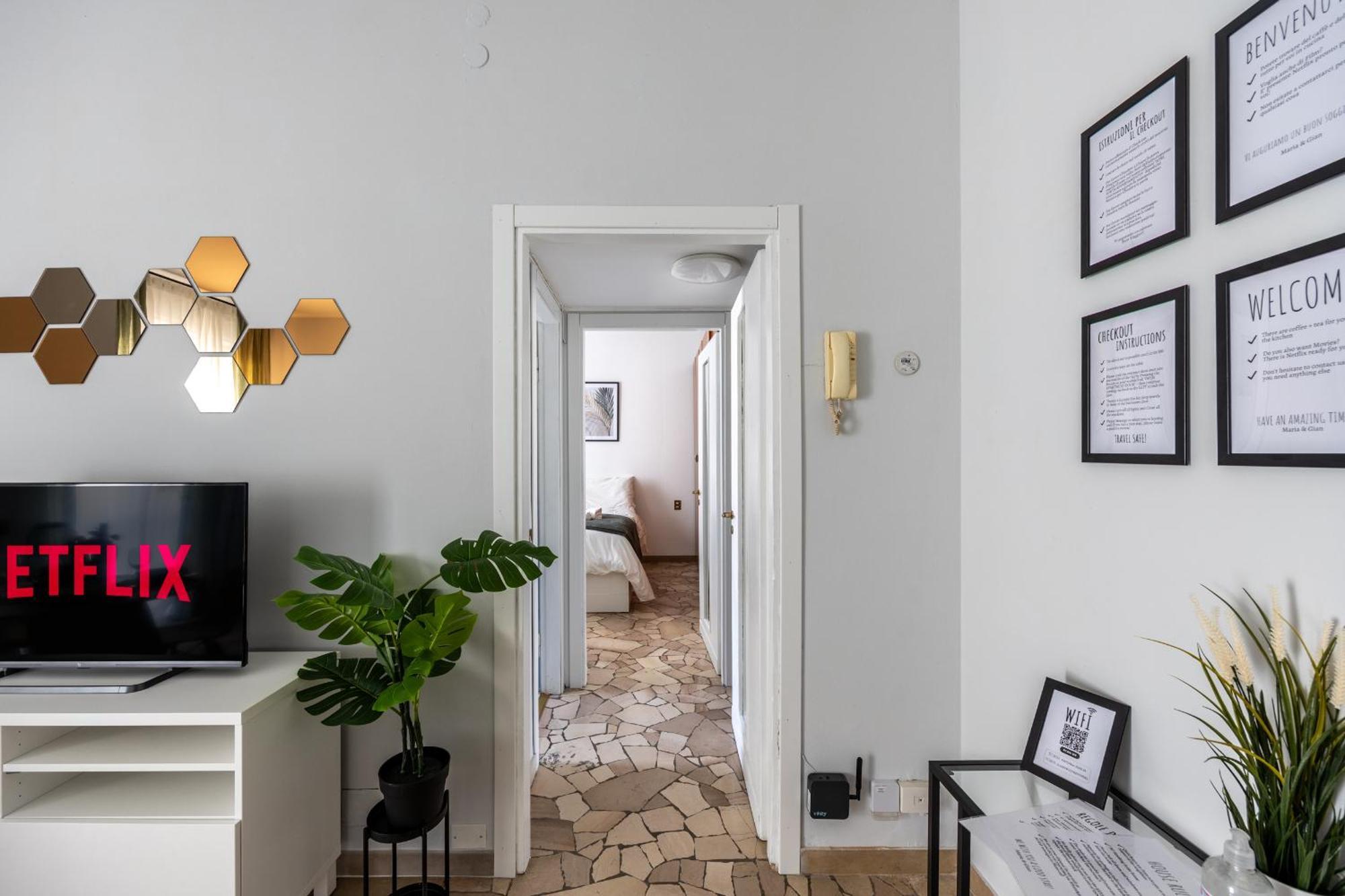8 Min Dalla Metro Casa Elegante Con Netflix E Wifi Milán Exterior foto